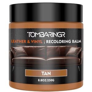 NWOT Tombaringr Leather & Vinyl Recoloring Balm - Tan